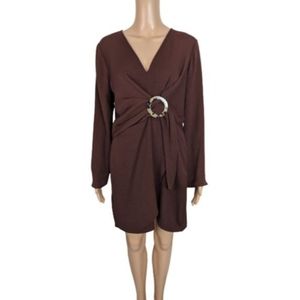 Topshop Tortoise Ring Minidress 8